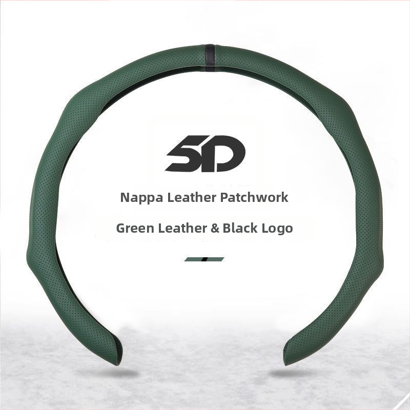 Geshuo husă de volan din piele, pentru toate sezoanele, potrivire universală