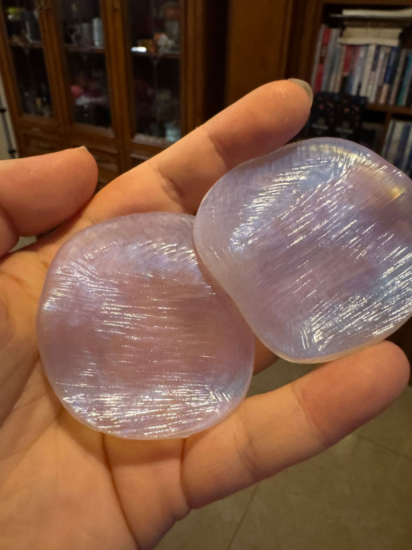 Náušnice zo striebra 925, geometrický tvar, elektroplatina, jar 2025, jednoduchý štýl