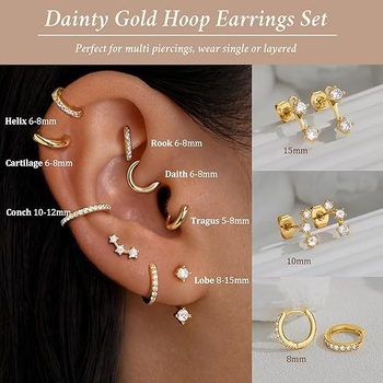 Cercei din cupru placat cu aur, design geometric, știfturi din oțel, finisaj electroplakat — stil casual, pentru femei