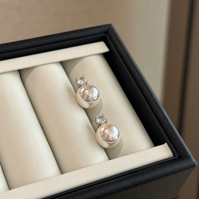 Cercei din cupru, placare electrolitică, știfturi din oțel inoxidabil, stil All-Match, pentru femei