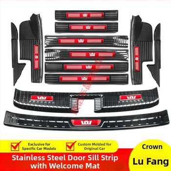 Durvju sliekšņa plākšņa Toyota Crown Lu Fang un Highlander, 2022–2024