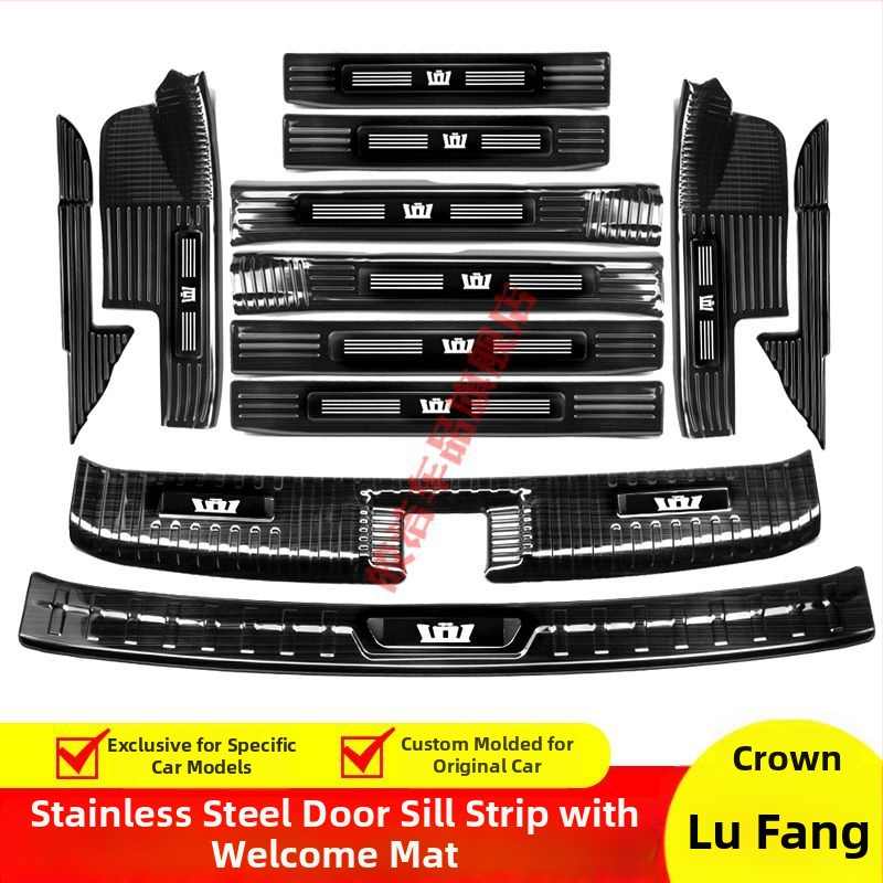 Toyota Crown Lu Fang ja Highlander uksepragu plaadid, 2022–2024