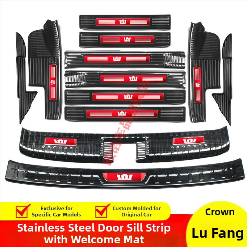 Toyota Crown Lu Fang ja Highlander uksepragu plaadid, 2022–2024