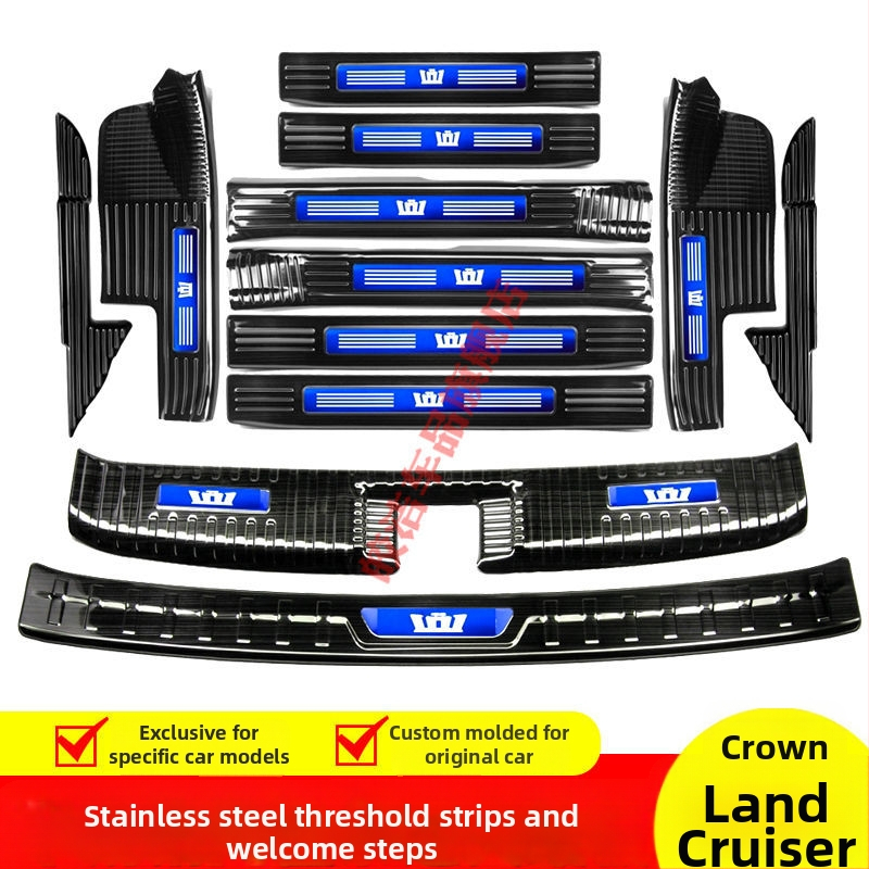 Toyota Crown Lu Fang ja Highlander uksepragu plaadid, 2022–2024