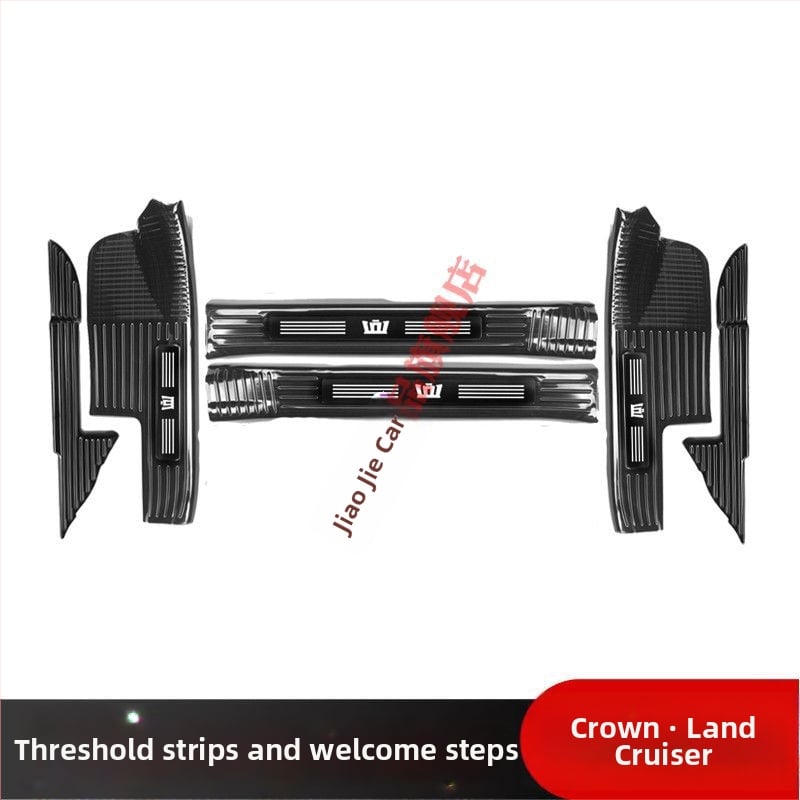 Durvju sliekšņa plākšņa Toyota Crown Lu Fang un Highlander, 2022–2024