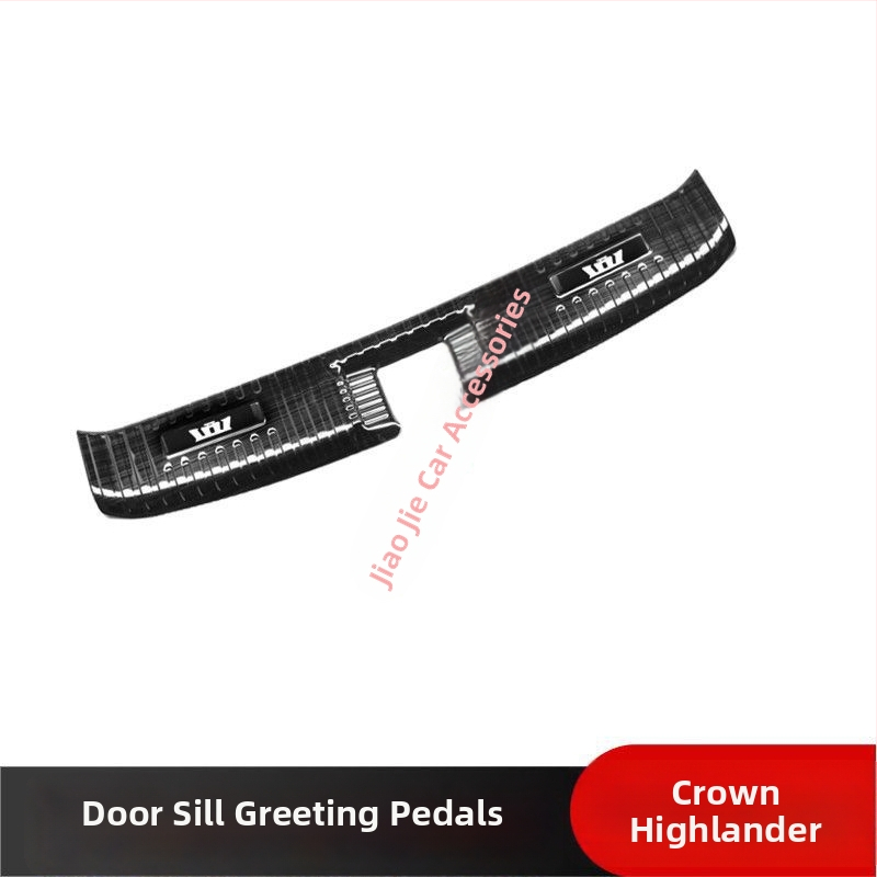 Durvju sliekšņa plākšņa Toyota Crown Lu Fang un Highlander, 2022–2024