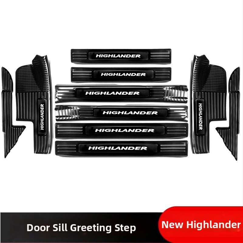 Durvju sliekšņa plākšņa Toyota Crown Lu Fang un Highlander, 2022–2024