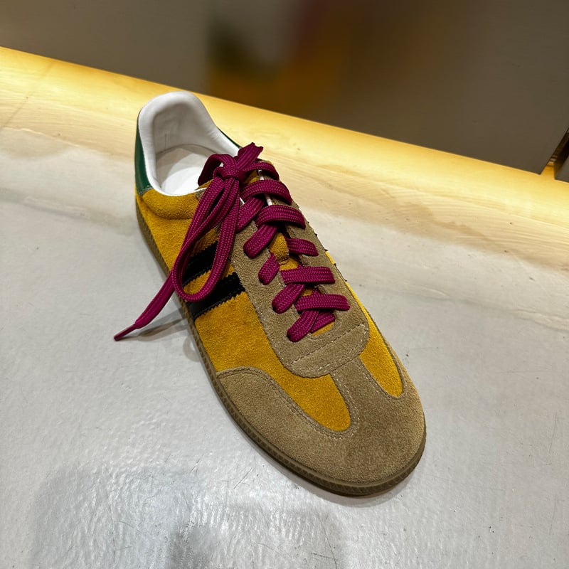 Desun moteriški sportiniai bateliai Korejos stiliumi, viršutinė oda, apvali nosis, žemas kulnas 1–3 cm, guma padas