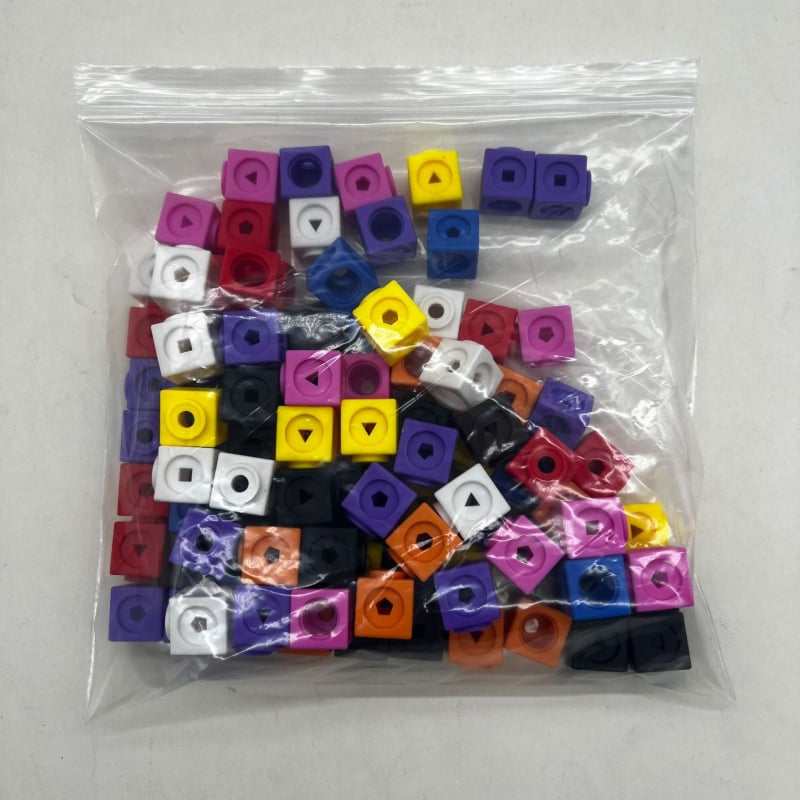 Naughty Boy ABS πλαστικά οικοδομικά μπλοκ για παιδιά 4–6 ετών, γνωστικά domino τύπου μπλοκ, 50–100 τεμάχια σε συσκευασία με δίχτυ