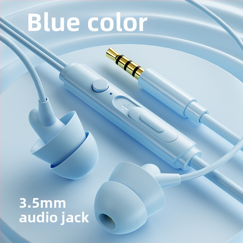 Xingpu Rui Y04 iekšējās auss vadu austiņas, inline spraudnis, vienkāršs stils