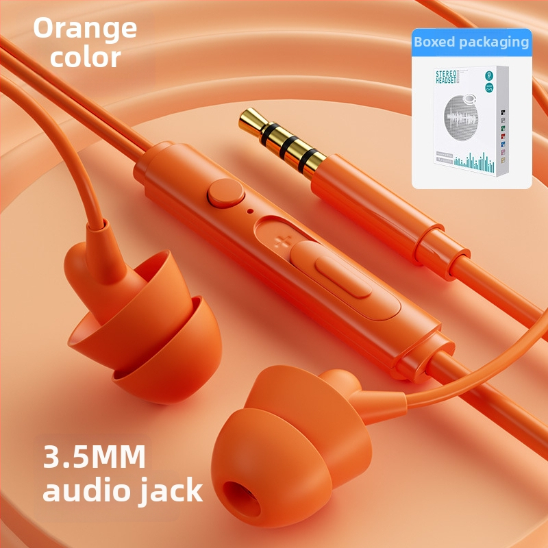 Xingpu Rui Y04 iekšējās auss vadu austiņas, inline spraudnis, vienkāršs stils