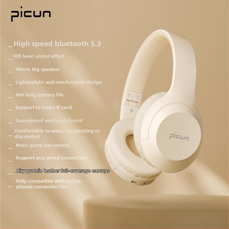 Spēļu austiņas B-01S, vadu un bezvadu, 3,5 mm savienotājs, HiFi skaņa, Esports stils