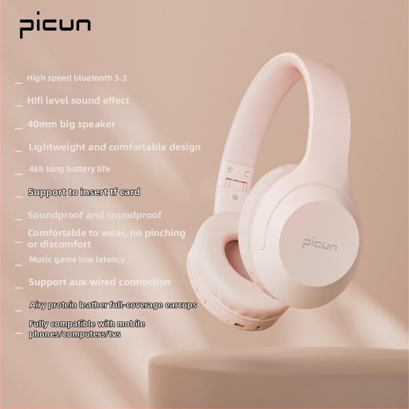 Spēļu austiņas B-01S, vadu un bezvadu, 3,5 mm savienotājs, HiFi skaņa, Esports stils