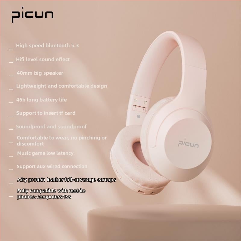 Spēļu austiņas B-01S, vadu un bezvadu, 3,5 mm savienotājs, HiFi skaņa, Esports stils