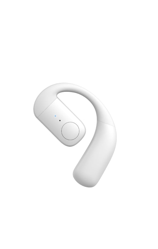 Bluetooth слушалка с костна проводимост – едностранна, закачена към ухото, Bluetooth 5.4, обхват 10 м, над 8 часа работа