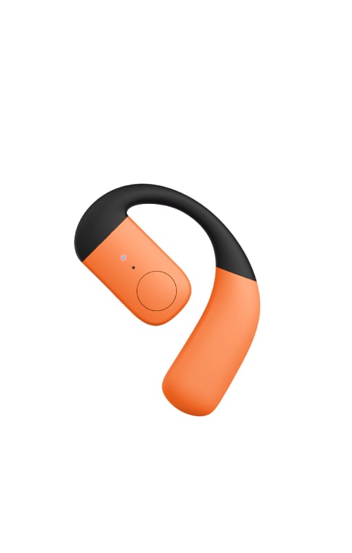 Bluetooth слушалка с костна проводимост – едностранна, закачена към ухото, Bluetooth 5.4, обхват 10 м, над 8 часа работа