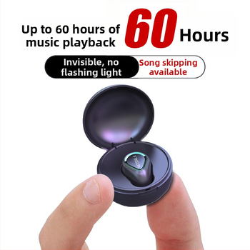 Sisekõrv Bluetooth kõrvaklapp — mono, IPX4, Bluetooth 5.3, 5 m ulatus, tööaeg üle 8 tunni