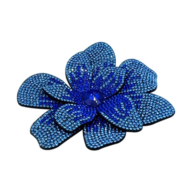 Virág alakú corsage rhinestone bevéssel, uniszex divat kiegészítő, Xincai, Nyár 2025