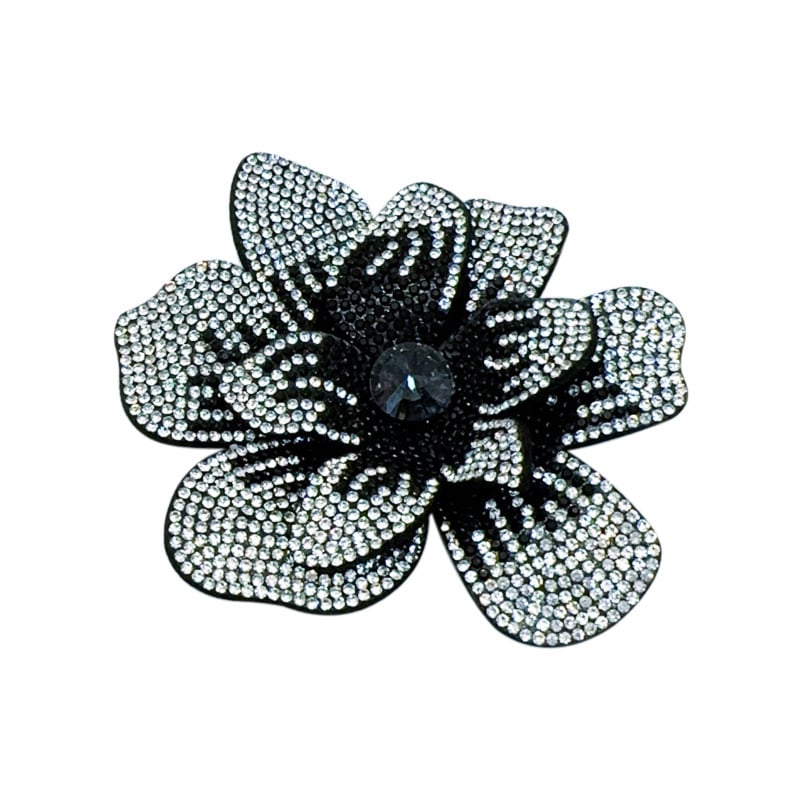 Virág alakú corsage rhinestone bevéssel, uniszex divat kiegészítő, Xincai, Nyár 2025