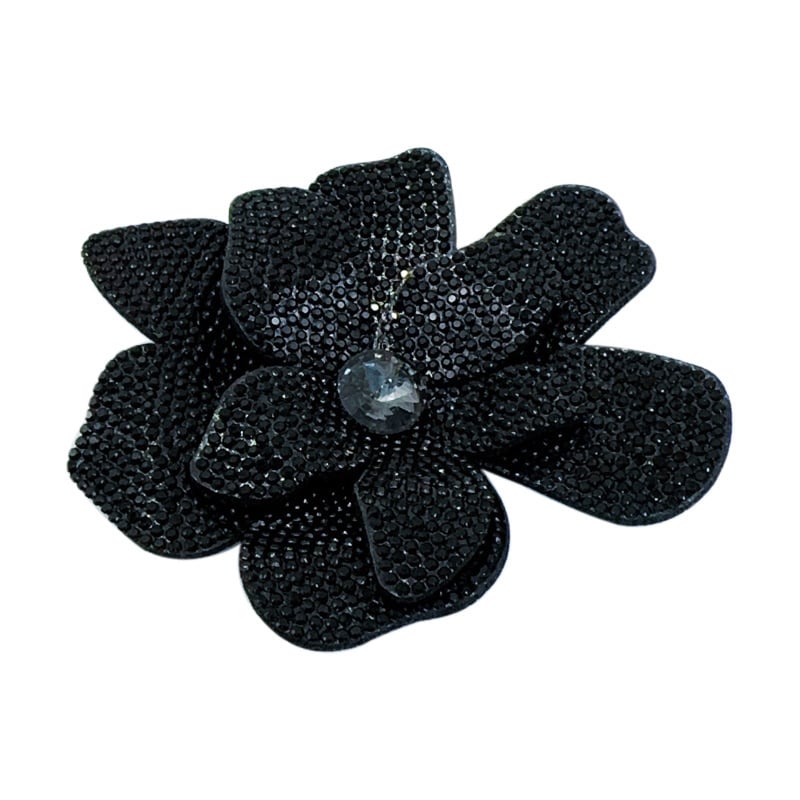 Virág alakú corsage rhinestone bevéssel, uniszex divat kiegészítő, Xincai, Nyár 2025