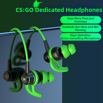 ACZ G4 in-ear spēļu austiņas, vadu, 3,5 mm L-veida spraudnis, mikrofons, 20–2000 Hz