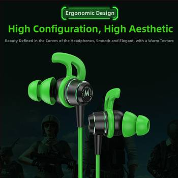 ACZ G4 in-ear spēļu austiņas, vadu, 3,5 mm L-veida spraudnis, mikrofons, 20–2000 Hz