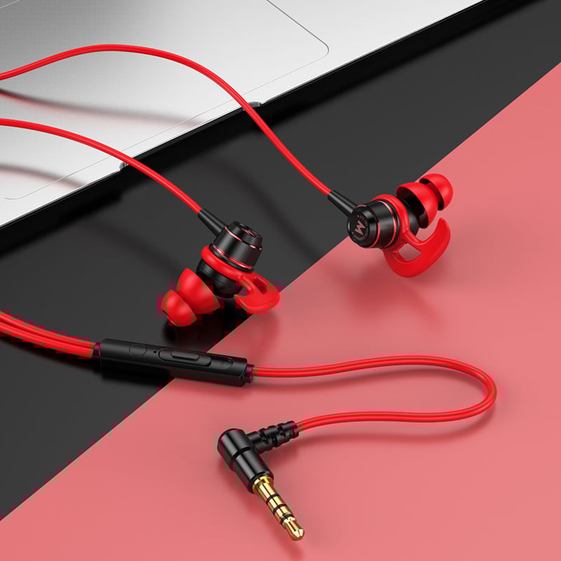 ACZ G4 in-ear spēļu austiņas, vadu, 3,5 mm L-veida spraudnis, mikrofons, 20–2000 Hz