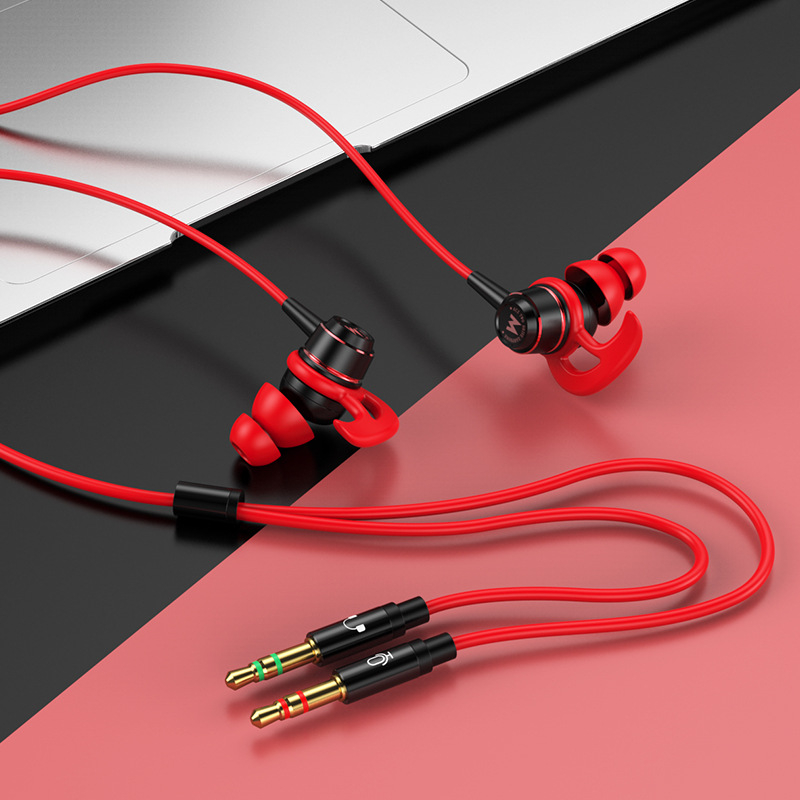 ACZ G4 in-ear spēļu austiņas, vadu, 3,5 mm L-veida spraudnis, mikrofons, 20–2000 Hz