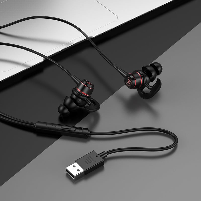 ACZ G4 in-ear spēļu austiņas, vadu, 3,5 mm L-veida spraudnis, mikrofons, 20–2000 Hz