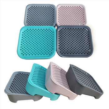 Κάδος άμμου γάτας από μεταλλική και πλαστική κατασκευή, πλήρως κλειστός, με αντι-πιτσιλίσματα, εύκολη συναρμολόγηση, Jinlang Industry