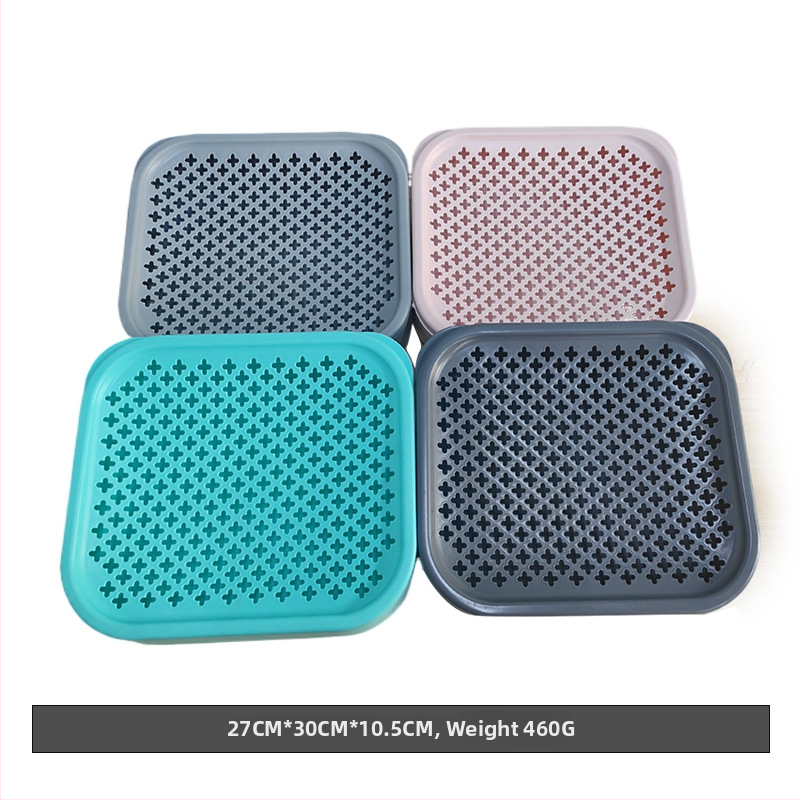 Κάδος άμμου γάτας από μεταλλική και πλαστική κατασκευή, πλήρως κλειστός, με αντι-πιτσιλίσματα, εύκολη συναρμολόγηση, Jinlang Industry