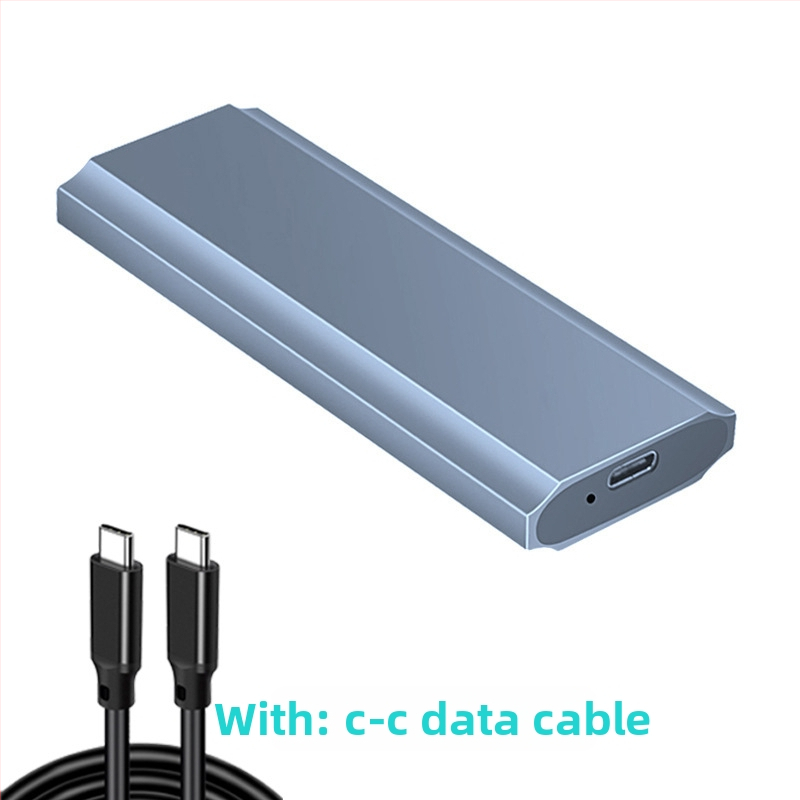 M.2 SSD dėžutė NVMe/NGFF/SATA, aliuminio lydinio korpusas, palaiko iki 2TB, duomenų perdavimo greitis 10Gbps/5Gbps