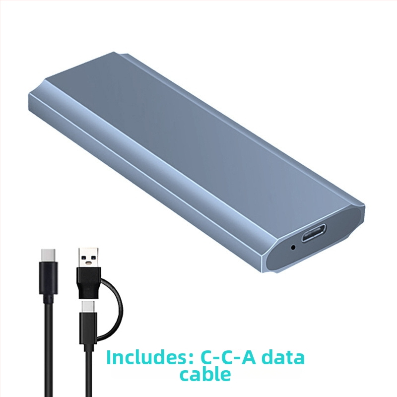 M.2 SSD dėžutė NVMe/NGFF/SATA, aliuminio lydinio korpusas, palaiko iki 2TB, duomenų perdavimo greitis 10Gbps/5Gbps