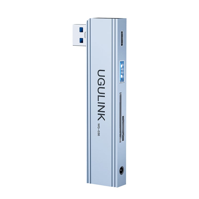 Type-C USB hub WG s četiri USB 3.0 porta — USB 3.0 sučelje, brzina prijenosa 3.0, bez vanjskog napajanja