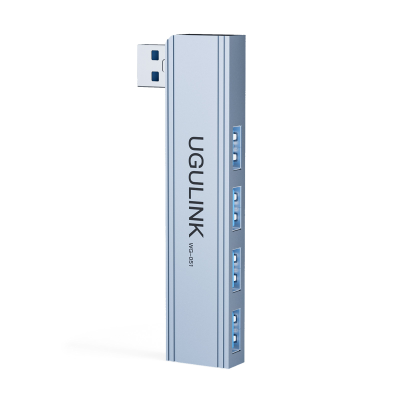 Type-C USB hub WG s četiri USB 3.0 porta — USB 3.0 sučelje, brzina prijenosa 3.0, bez vanjskog napajanja