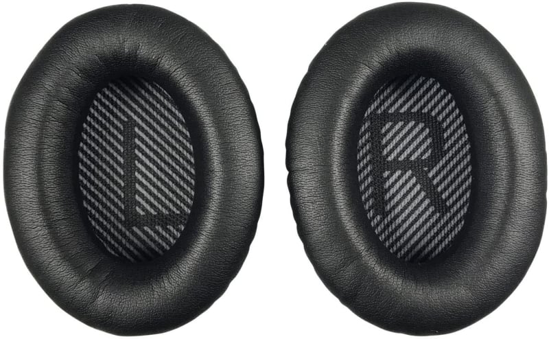 Ausu spilventiņi Bose QC35 QC25 QC15 - PU āda, OEM, saderīgs ar Bose QC35