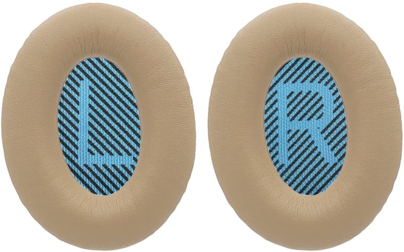 Ausu spilventiņi Bose QC35 QC25 QC15 - PU āda, OEM, saderīgs ar Bose QC35