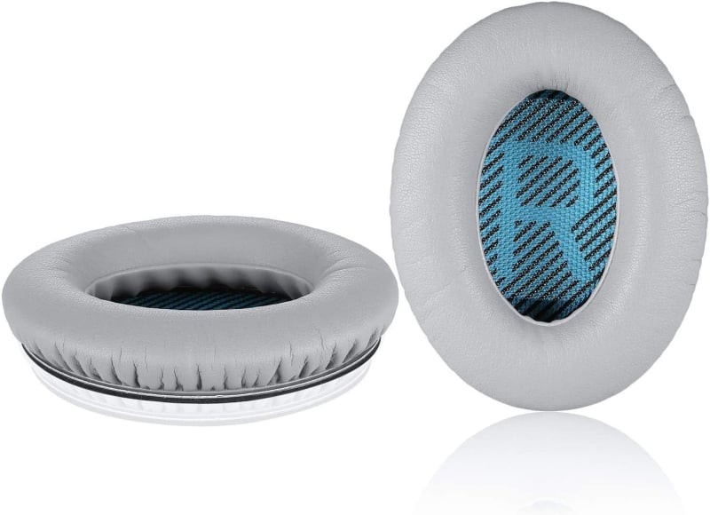 Ausu spilventiņi Bose QC35 QC25 QC15 - PU āda, OEM, saderīgs ar Bose QC35