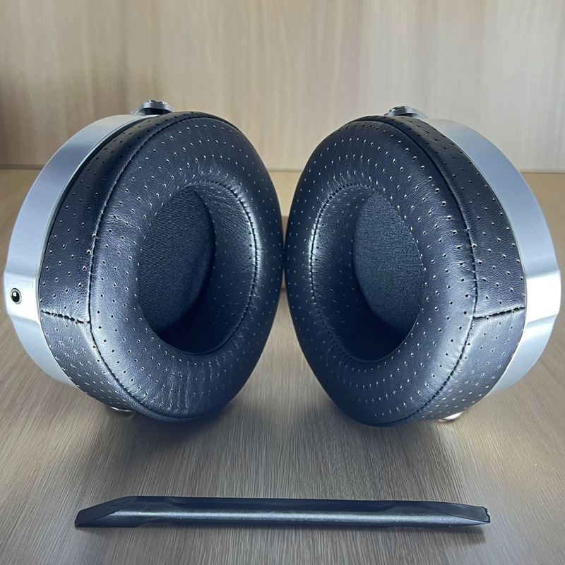 DEVA ausu spilventiņu pārsegs klausāmierīcēm, īsta āda, saderīgs ar DEVA, pielāgota paraugs