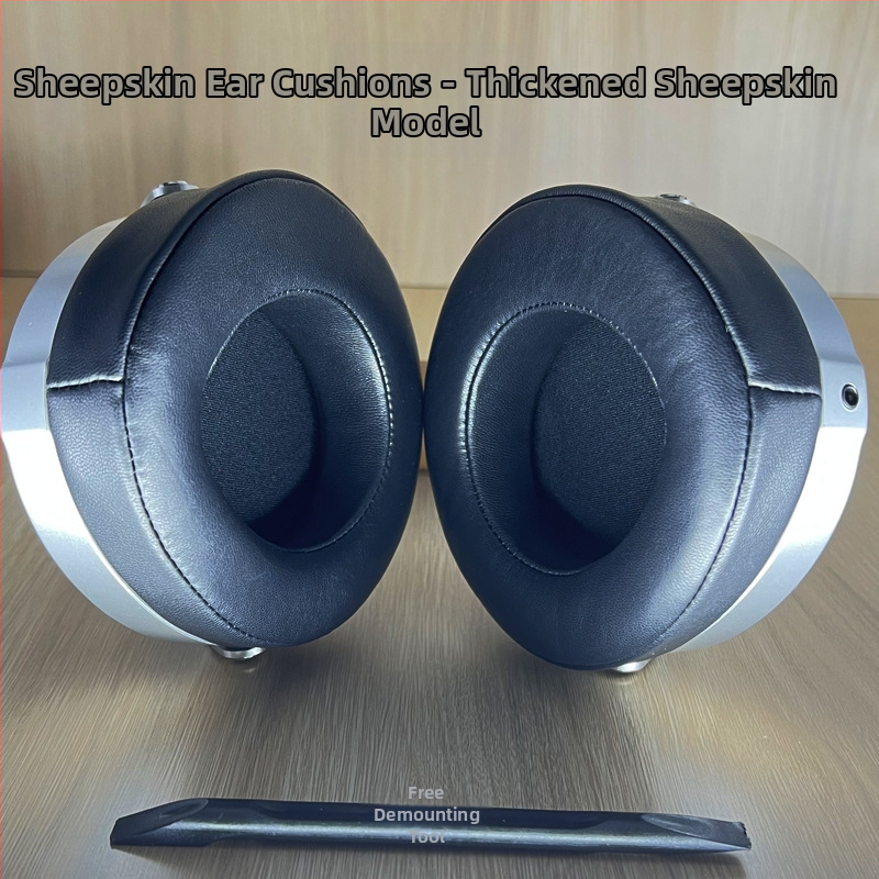 DEVA ausu spilventiņu pārsegs klausāmierīcēm, īsta āda, saderīgs ar DEVA, pielāgota paraugs