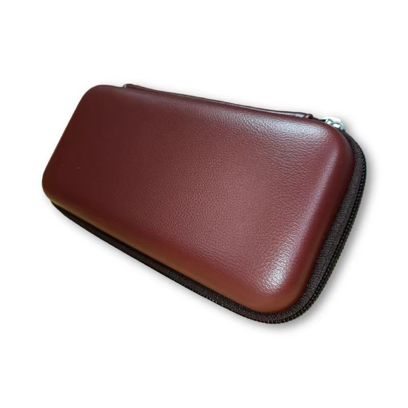 Portatīvā ārējā cietā diska soma, PU āda, EVA karstās presēšanas konstrukcija, izturīga pret triecieniem un putekļiem, datu kabelu uzglabāšanas kastīte