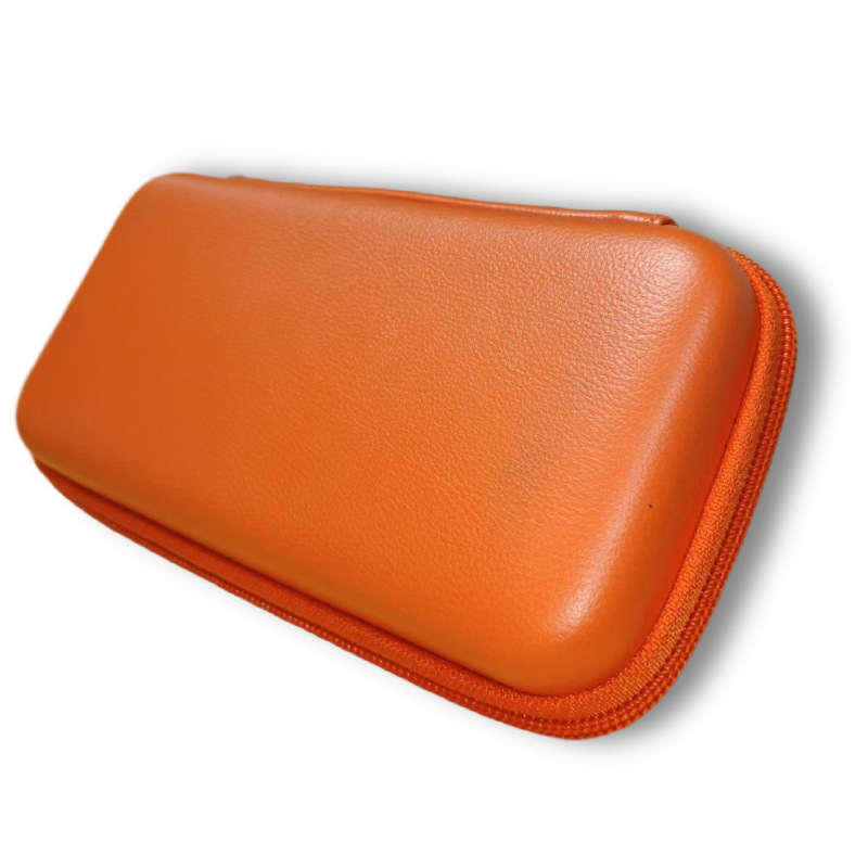 Portatīvā ārējā cietā diska soma, PU āda, EVA karstās presēšanas konstrukcija, izturīga pret triecieniem un putekļiem, datu kabelu uzglabāšanas kastīte