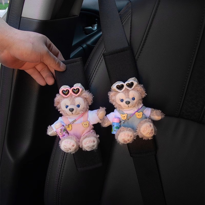 Kryt ramenného bezpečnostného pásu do auta, mäkký a predĺžený, dekoratívny pár od Flower Rainy Night; pôvod: Iné; bez personalizácie