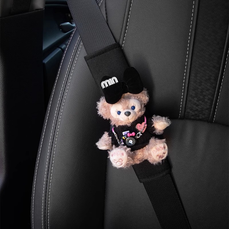 Kryt ramenného bezpečnostného pásu do auta, mäkký a predĺžený, dekoratívny pár od Flower Rainy Night; pôvod: Iné; bez personalizácie