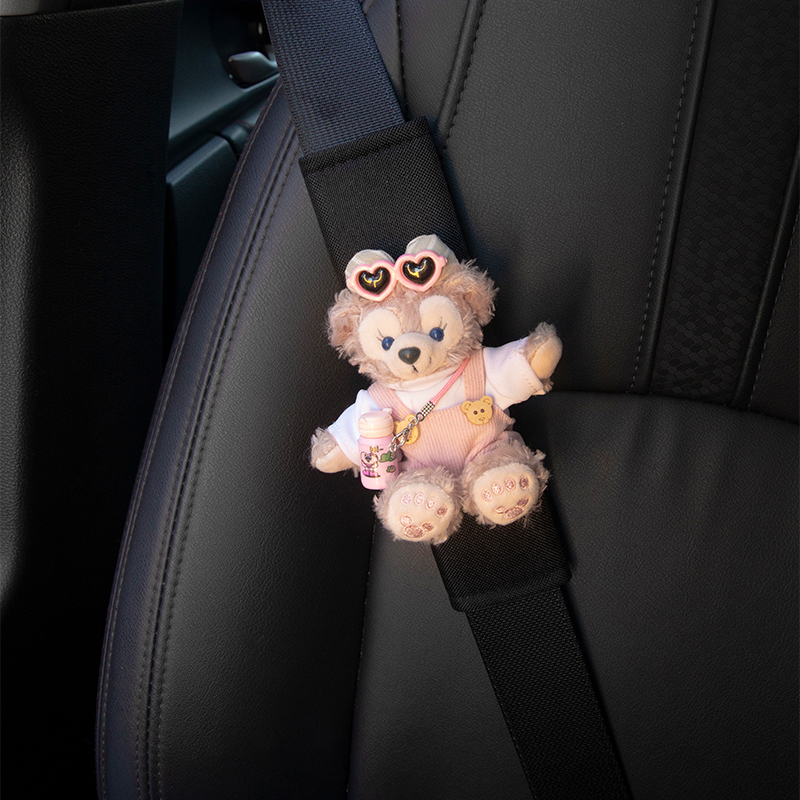 Kryt ramenného bezpečnostného pásu do auta, mäkký a predĺžený, dekoratívny pár od Flower Rainy Night; pôvod: Iné; bez personalizácie