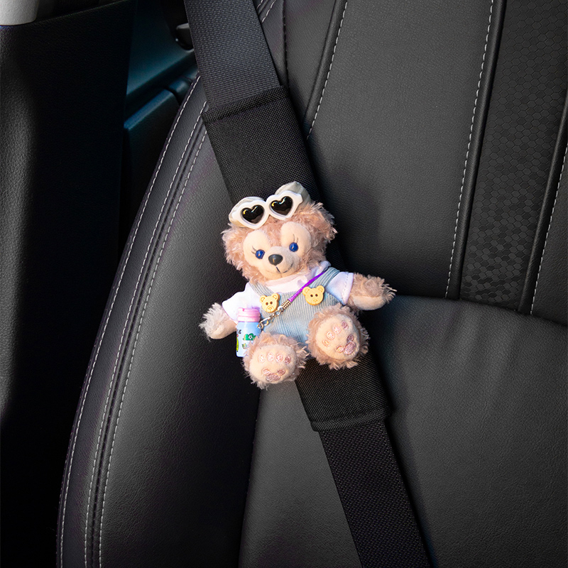 Kryt ramenného bezpečnostného pásu do auta, mäkký a predĺžený, dekoratívny pár od Flower Rainy Night; pôvod: Iné; bez personalizácie