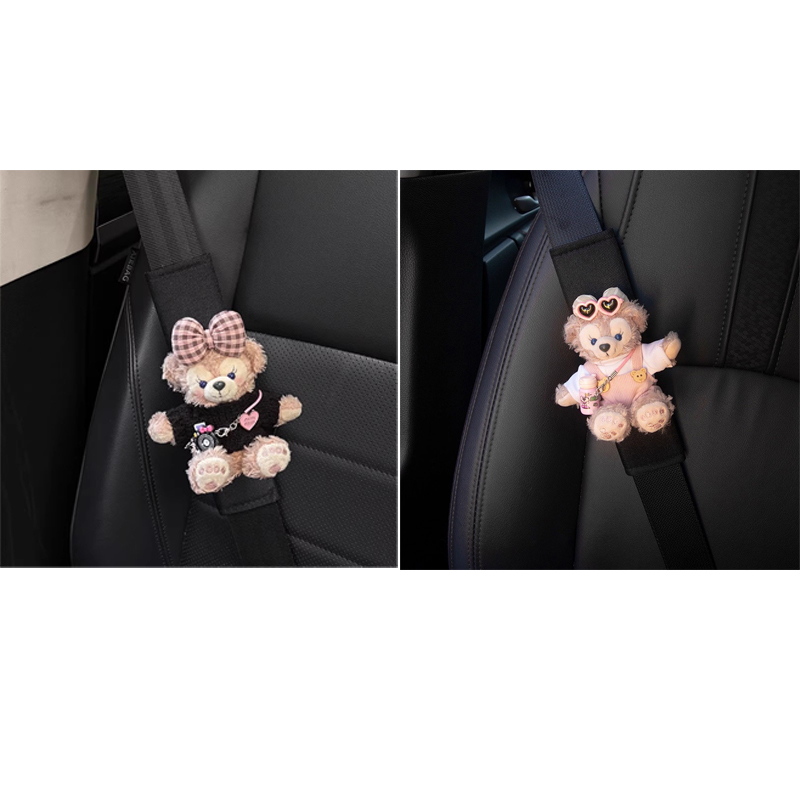 Kryt ramenného bezpečnostného pásu do auta, mäkký a predĺžený, dekoratívny pár od Flower Rainy Night; pôvod: Iné; bez personalizácie