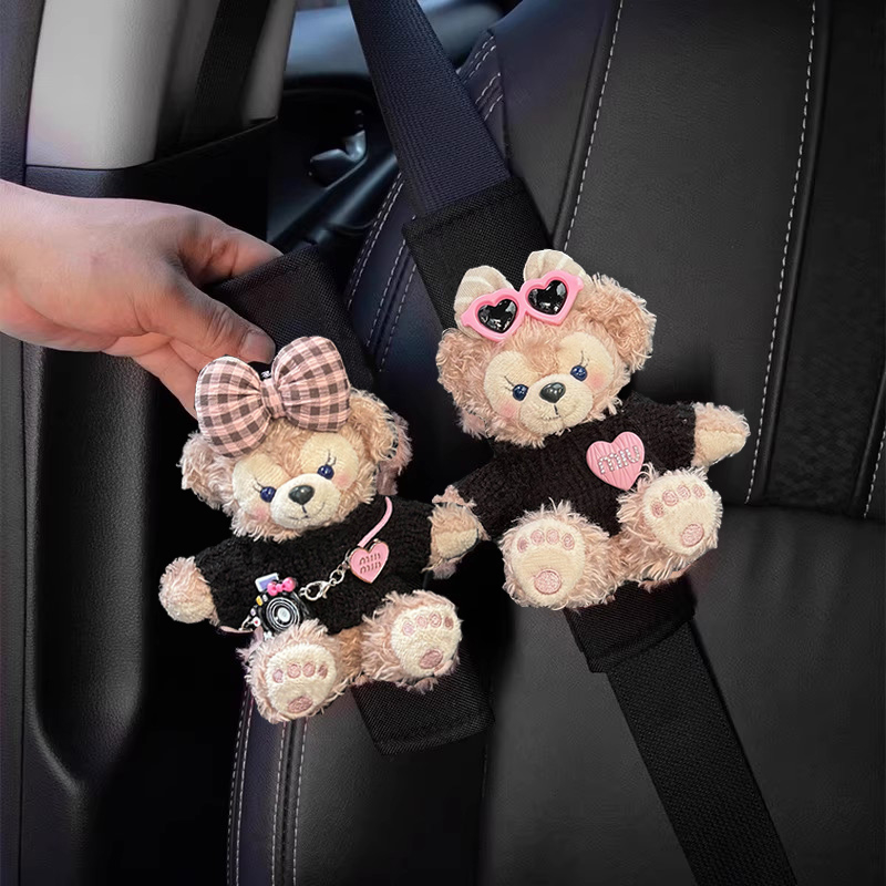 Kryt ramenného bezpečnostného pásu do auta, mäkký a predĺžený, dekoratívny pár od Flower Rainy Night; pôvod: Iné; bez personalizácie