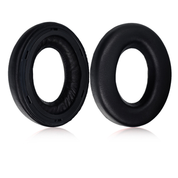 Ādas ausu spilventiņu vāciņi Sennheiser Momentum ausīm (1.–4. paaudze) – kazas āda, slīpi malas