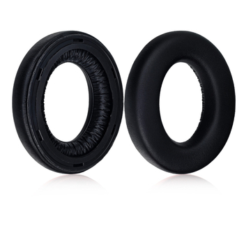 Ādas ausu spilventiņu vāciņi Sennheiser Momentum ausīm (1.–4. paaudze) – kazas āda, slīpi malas